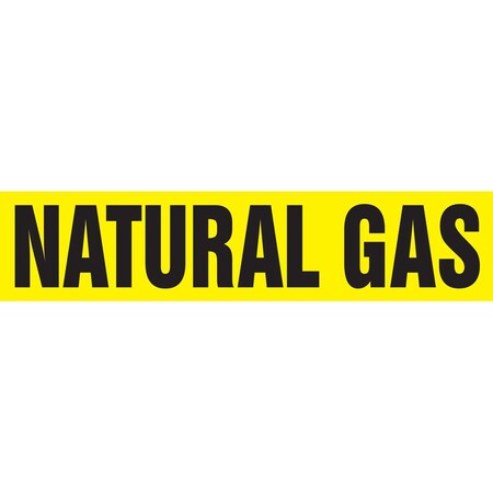 Accuform ASME ANSI PIPE MARKER NATURAL GAS RPK523SSH