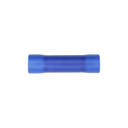 Auveco Vinyl Insulated Butt Connector 6 Gauge Blue, 10PK 17038