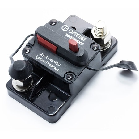 Optifuse Circuit Breaker, 353 Series, 25 to 300A, 3kA at 48V DC 353025