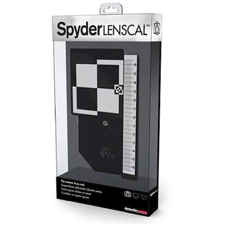 Datacolor Spyder Lenscal Lens Calibration Tool, DSLR Focus Optimization, Micro-Adjustment, Universal Compatibility SLC100