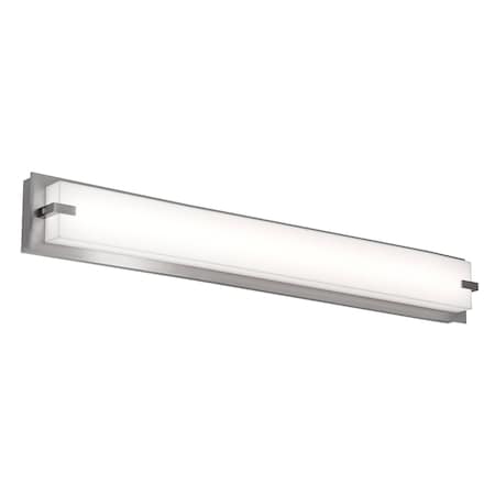 Afx Sinclair - 36in LED Vanity Light - 34W - Satin Nickel SNV3605LAJUDSN