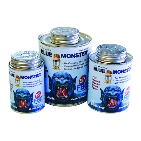 Blue Monster Pipe Thread Sealant, 8 fl oz, Can 76025