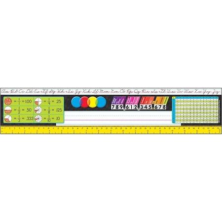 Trend Enterprises Zaner-Bloser Desk Toppers® Reference Name Plates, Gr 3-5, PK108 T69403