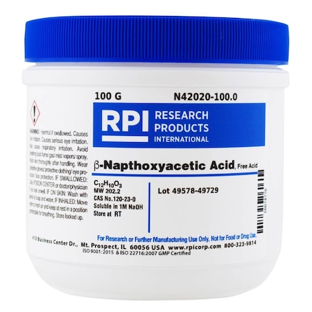 Rpi B-Naphthoxyacetic Acid, 100 Grams N42020-100.0