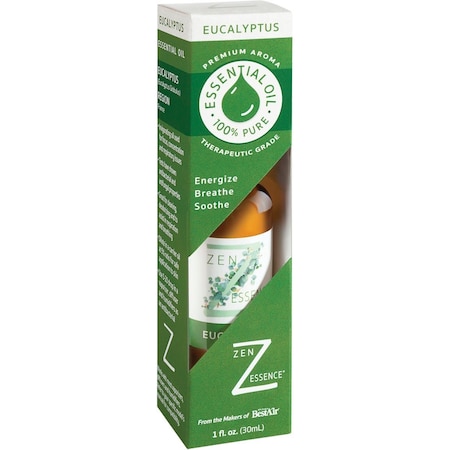 Bestair Zen Essence 1 Oz. Eucalyptus Scented Essential Oil Humidifier Fragrance ESEUC-PDQ-6