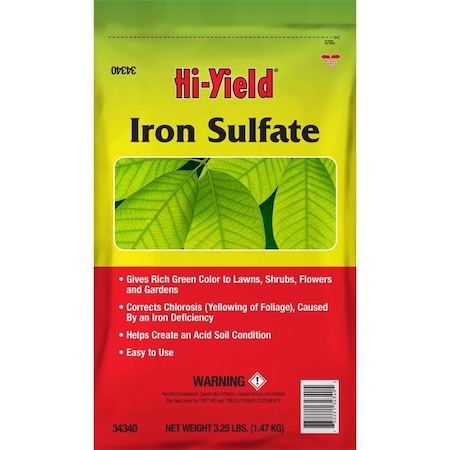 Hi-Yield Iron Sulfate 1000 sq ft 3.25 lb 34340