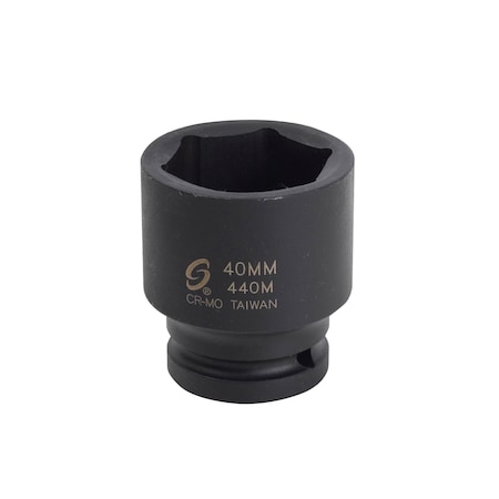 Sunex 3/4 in Drive 40Mm Impact Socket 440M