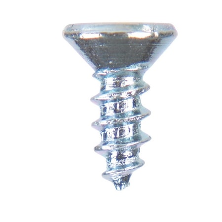 Hillman No. 8 X 1/2 in. L Phillips Zinc-Plated Coarse Wood Screws, 100PK 40057