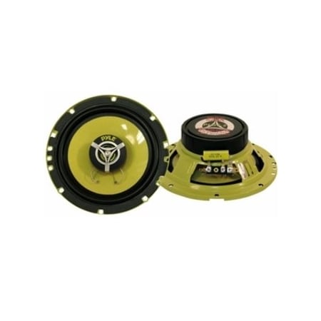Pyle Car Two Way Speaker System - 6.5 Inch, 240W, 4 Ohm, Mid Tweeter, Fits Standard OEM -PLG6.2 PLG6.2