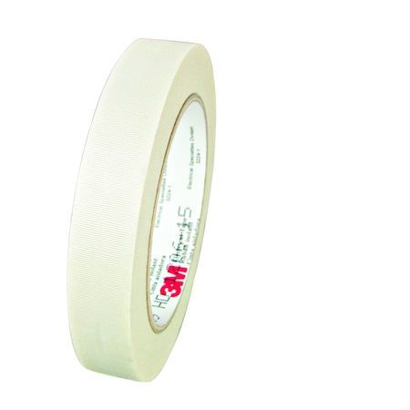 3M Electrical Tape, White, 36 yd L, 1 in W 27494