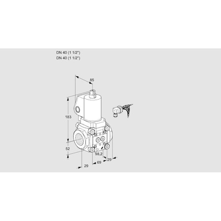 Honeywell Kromschroder VAN240R/NKGL KS88032089