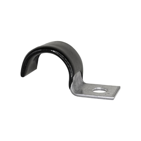 Auveco Half Clamp 3/4in- Galvanized Vinyl Coated, 25PK 10615