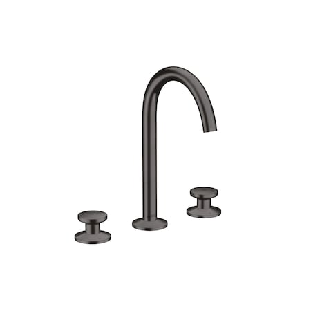 Axor ONE Widespread Faucet Select 170, 1.2 GPM in Brushed Black Chrome 48070341