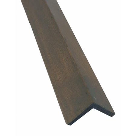 Timberchic Wood, Gray, 48 in L, 1.25 in W, Stained 307