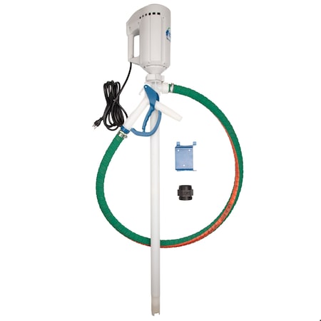 Finish Thompson Electric Drum Pump, 115VAC, TEFC, 40 gpm, 1H SFV-40 AND M3TV KIT