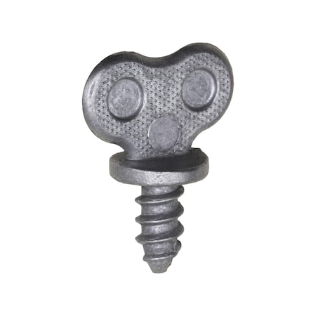 Auveco Dealer License Plate Thumb Screw #14 x 1/2in, 25PK 15170