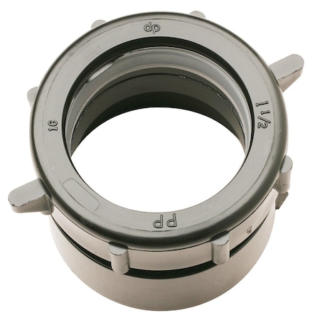 Do It Best 1-1/2'' x 1-1/2'' Black Plastic Waste Adapter DIB20999B