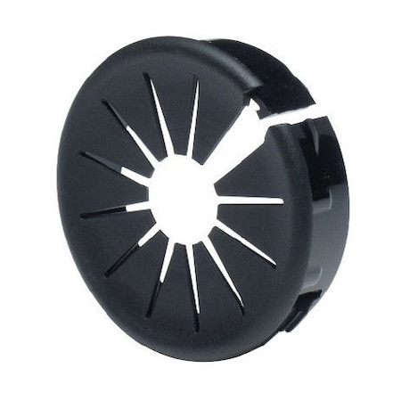 Heyco Open/Closed Universal Bushing Black, 1.375 in. Hole, 25PK 2184SP