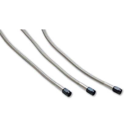 Superjock Universal Oil Feed Kit - 3 Foot Hose, 4 AN Female SU908673