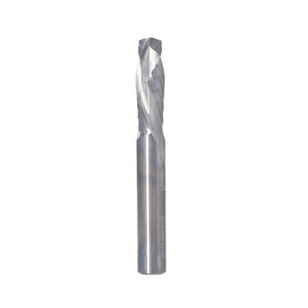 Qic Tools 1/4in One Flute Compression Solid Carbide Bit 2-1/2inL RSC39.140.10