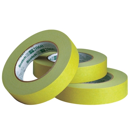 Scotch 1in x 60 yds. (12 Pack) 3M 2060 Masking Tape, 12PK T935206012PK