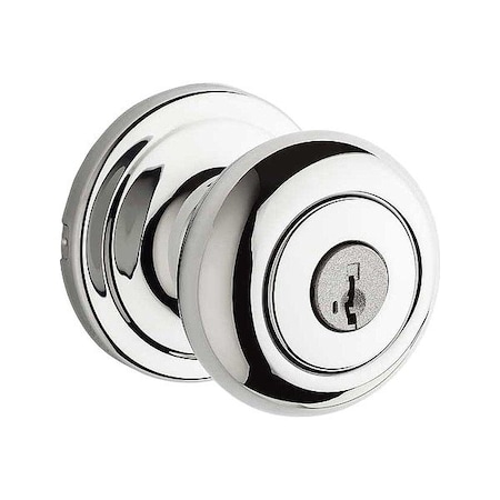 Kwikset Door Knob Lockset, 1 3/8-1 3/4" Thick 740H-26-SMT-6AL-RCS-GC