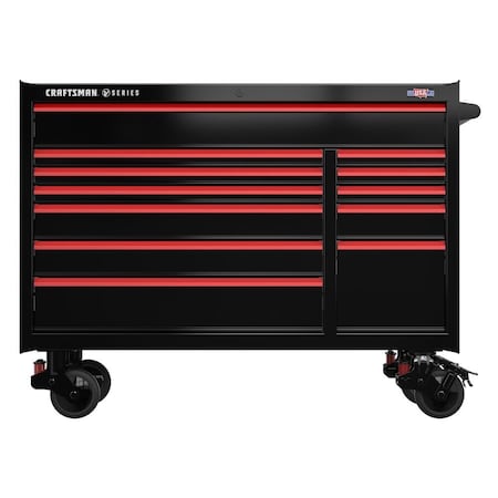Craftsman Rolling Tool Cabinet, 48" H, 27 in CMSTVS5212BK