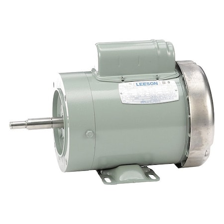 Leeson Farm Duty Motor, Capacitor-Start, 1 HP, 115/230V AC, 3,450 Nameplate RPM, 56CZ Frame 119448.00