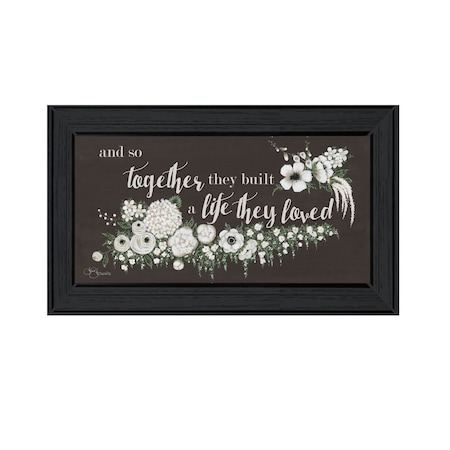 Homeroots Together They Built Black Framed Print Wall Art 529902