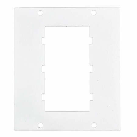 Hubbell Wiring Device-Kellems Sub-Plate, Floor Box Type, 2 Gang, Steel S1R8CSPL