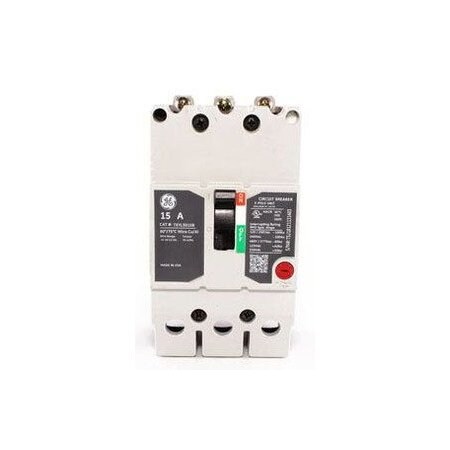 Ge Molded Case Breakers MCCBs TEYL 3P 15A 480V 50/60Hz 3Ph TEYL3015B
