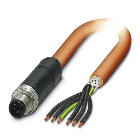 Phoenix Contact SAC-6P-M12MSM/ 5 0-PUR PE SH Power 1414958