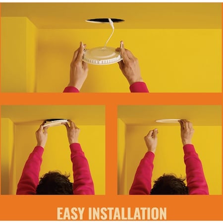 Wiz 6'' New Construction/Remodel LED Color Canless Smart Downlight 604728