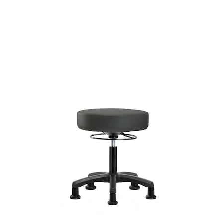 Blue Ridge Ergonomics Desk Mini-Stools, Vinyl, Glides, Gry BR-VDHMS-RG-RG-8605