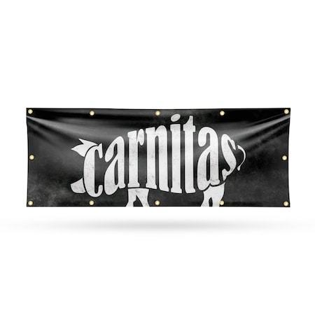 Signmission Carnitas, 48 Inch x 120 Inch, Vinyl Banner B-120-30505