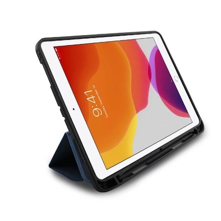 Jcpal 10.2 in. Dura Pro Case with Pencil Holder for 2019/2020/2021 iPad  Sapphire Blue JCP5286