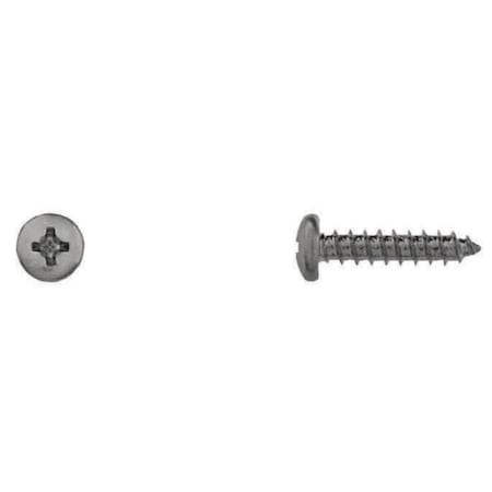 Disco Automotive Hardware 8 x 1in Phillips Pan Head, 60PK 1625MT