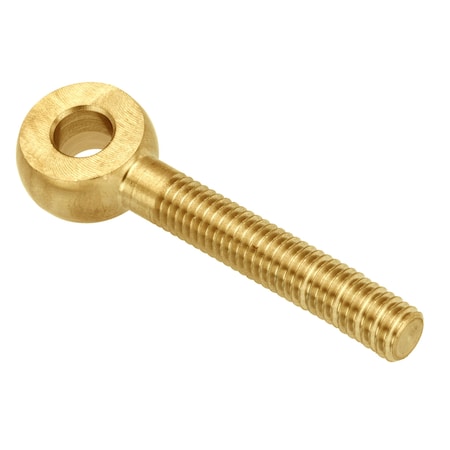 Ampg Fixed Rod End, Brass, Plain, 12 mm OD ZEBM5X60-BR