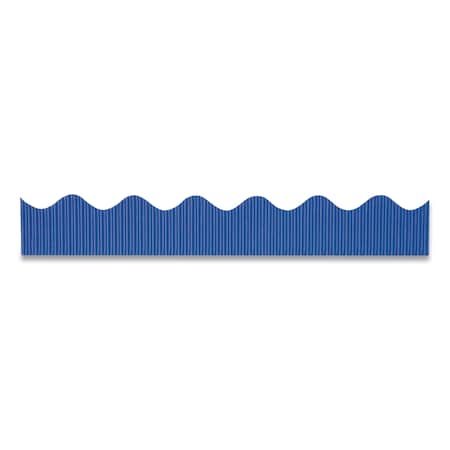 Pacon Bordette Decorative Border, 2.25in x 50 ft, Rich Blue P0037184