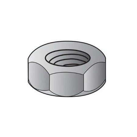 Hillman 10 in. Stainless Steel SAE Screw Nut, 100PK 0829232