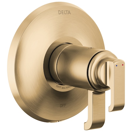 Delta Tetra 17T Series Valve Only In Lumicoat Champagne Bronze T17T089-CZ-PR