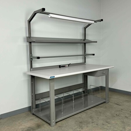 Stackbin Workbenches, 60" W, 1000 lb. C6030BDN-VB
