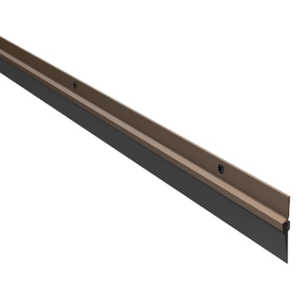 Pemko 307DV36 36" Door Bottom Sweep with 1" Vinyl Dark Bronze 307DV36