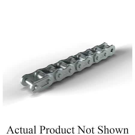 Hkk Chain Riveted Single Pitch Roller chain, 100 ft OAL, 5/8 P, 0.4 Dia x 3/8 in W Roller, 304 SS SR050R1C