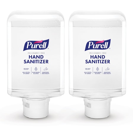 Purell Hand Sanitizer, ES10 Series, Foam, Cartridge with Integrated Battery, 1,200 mL, 2 PK 8351-02