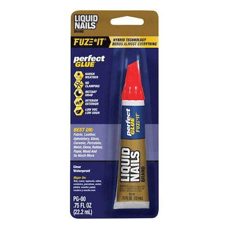 Liquid Nails 0.75 oz FuzeIt Perfect Glue 1835123