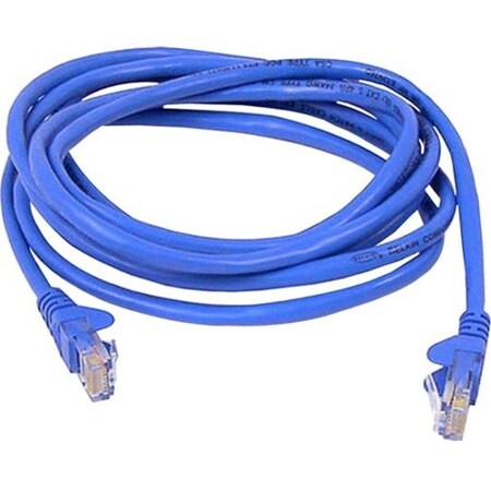 Belkin Cat5E Snagless Patch Cbl Rj45 M/M 35 Blk A3L980-18IN-BLS