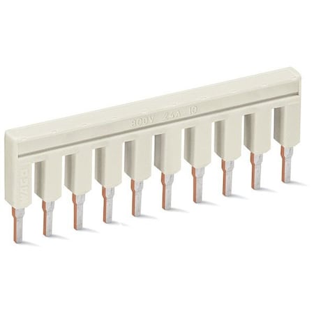 Wago Terminal Block, 1.984" L, 1.98" W, Gray 2002-410