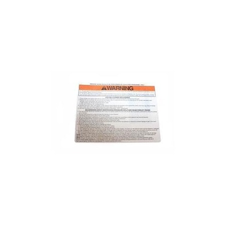 Nissan REPLACEMENT LBL-CAUTION FUEL 97841-FC40A