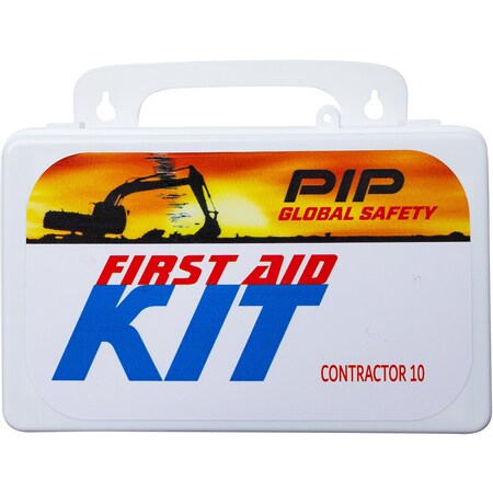 Pip Contractor First Aid Kit, 10 Person 299-13285